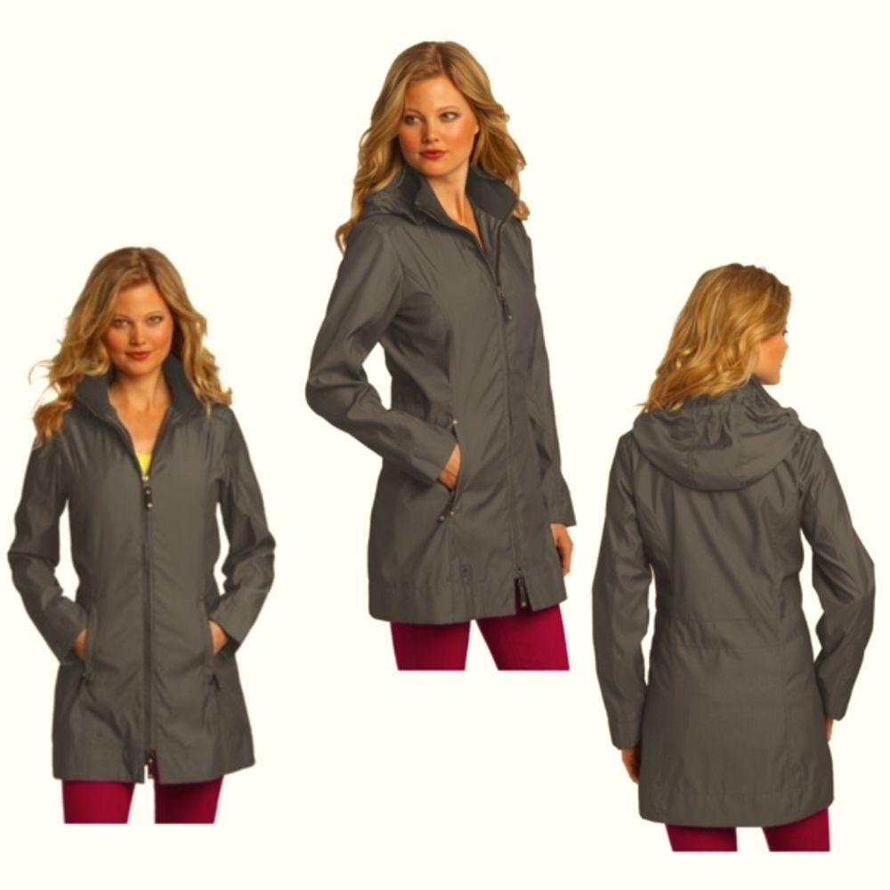 OGIO Ladies Quarry Trench Coat Jacket Size M